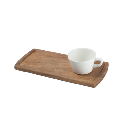 Akasya Di̇kdörtgen Sunum Tahtasi 34×15 cm